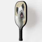 Raquette De Pickleball Peinture Skye Terrier - Cute Original Chien Art (Gauche)