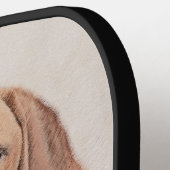 Raquette De Pickleball Peinture Vizsla - Joli art original chien (Détail gauche)