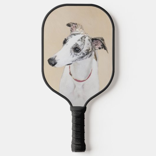 Raquette De Pickleball Peinture Whippet - Jolie art original chien (Recto)