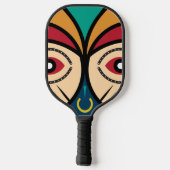 Raquette De Pickleball Pende Tribal Art (Verso)