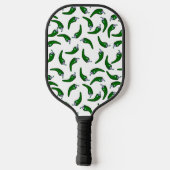Raquette De Pickleball Pépages Chaud Peppers Green épicé (Verso)