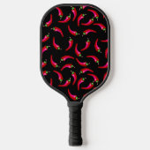 Raquette De Pickleball Peppers de chili chaud rouge épicé (Recto)