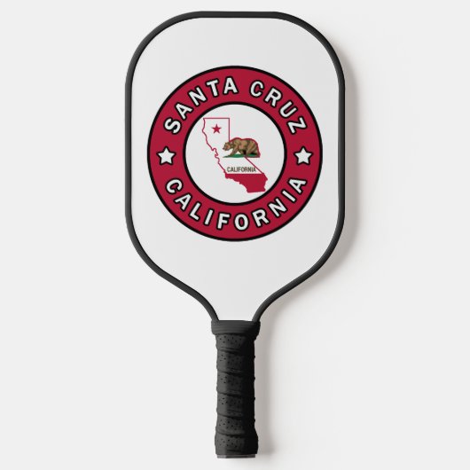 Raquette De Pickleball Père Noël Cruz Californie (Recto)