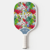Raquette De Pickleball Perroquets australiens personnalisés (Verso)