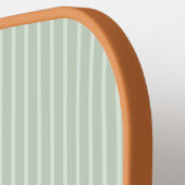 Raquette De Pickleball Personalized Olive Wreath Monogram  (Détail gauche)