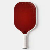 Raquette De Pickleball Personalized Red Diamonds - (Verso)