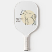 Raquette De Pickleball Personnalisable Foal moderne Minimal Cute Unisex H (Recto)