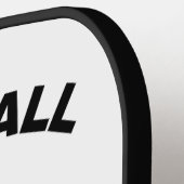 Raquette De Pickleball Personnalisé (Détail gauche)