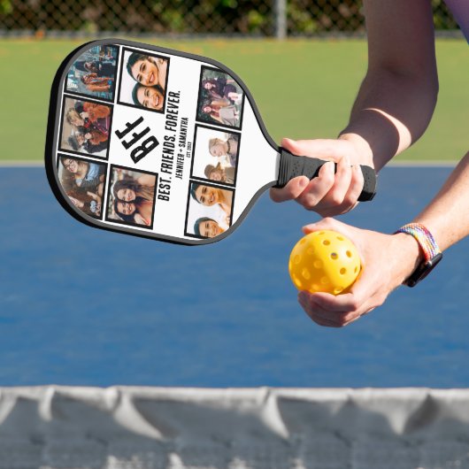 Raquette De Pickleball Personnalisé Meilleurs amis pour toujours BFF 8 Co (Insitu)