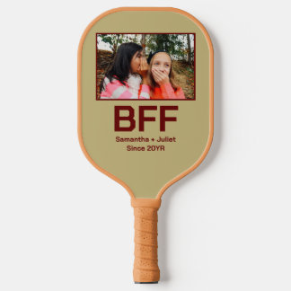 Raquette De Pickleball Personnalisé moderne meilleur ami pour toujours bf