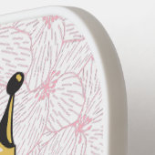 Raquette De Pickleball Personnalisé "Pickleball Queen" avec design Couron (Détail gauche)