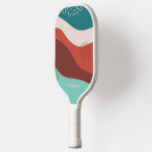 Raquette De Pickleball Personnalisé Retro Chic (Gauche)
