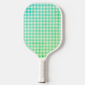 Raquette De Pickleball Personnalisé Votre Nom Ken Green En vichy (Verso)