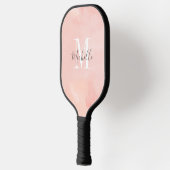 Raquette de pickleball personnalisée avec initiale (Gauche)