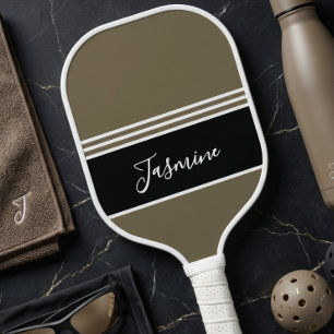Raquette de pickleball personnalisée Kaki Terreux