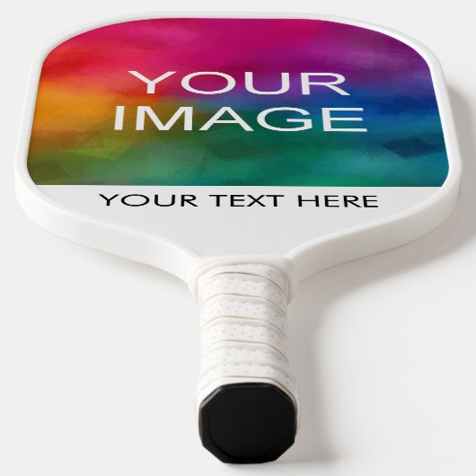 Raquette De Pickleball Personnaliser Double Côté Ajouter Votre Photo Ici  (Poser)