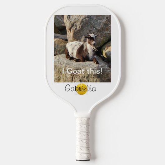 Raquette De Pickleball Personnaliser Je chèvre cette Pickleball Paddle (Recto)