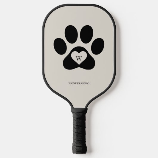 Raquette De Pickleball pET pAW dOG cAT (Recto)