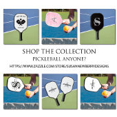 Raquette De Pickleball Pet Two Photos with Name and Phone Number
