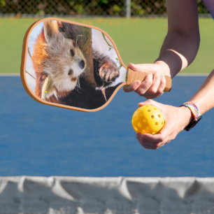 Raquette De Pickleball Petit panda rouge pâle