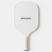 Raquette De Pickleball Philosophie (Verso)