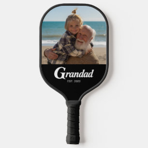 Raquette De Pickleball Photo audacieux de grand-papa établi