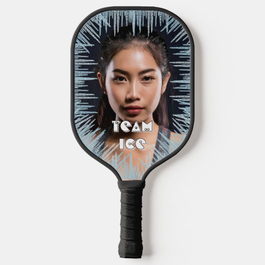Raquette De Pickleball Photo avec Icicles Pickleball Paddle (Verso)