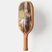 Raquette De Pickleball Photo complète Monogramme personnalisé Moderne min (Gauche)