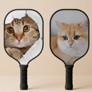Raquette De Pickleball Photo de chat personnalisée Votre propre animal de