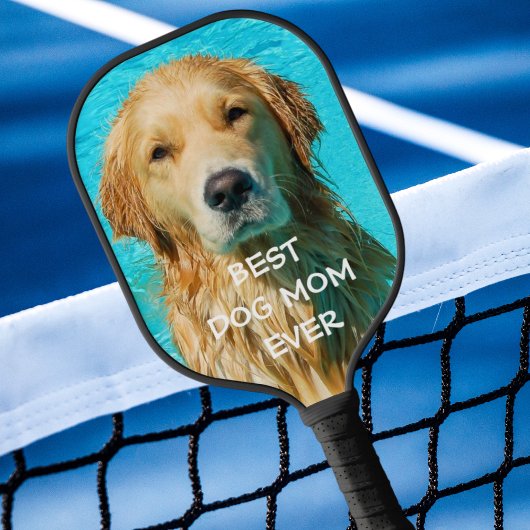 Raquette De Pickleball Photo de la maman du chien