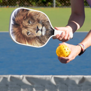 Raquette De Pickleball Photo de la tête du lion