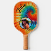 Raquette de Pickleball Photo Tie-Dye (Recto)