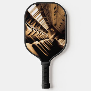 Raquette De Pickleball Photographie de Sepia Chaises