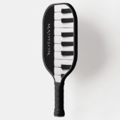 Raquette De Pickleball Piano Keys nom personnalisé (Gauche)