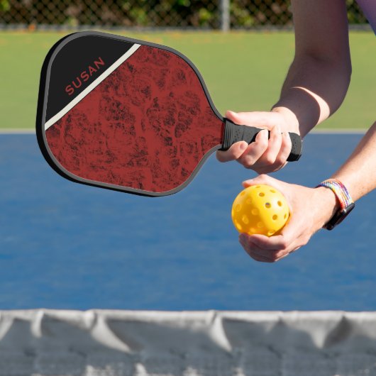 Raquette De Pickleball Pickelball "Wood Red" Pickleball Paddle (Insitu)