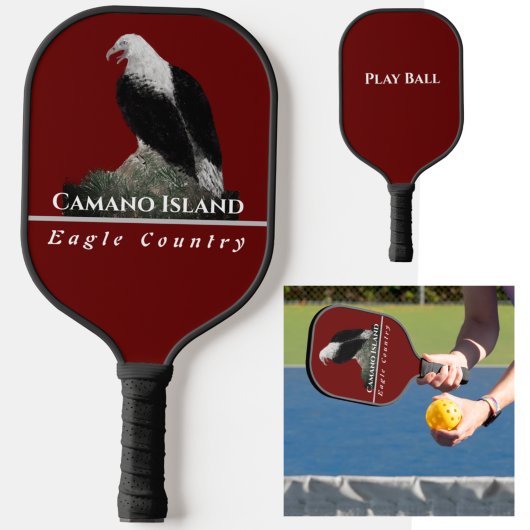 Raquette De Pickleball Pickle Ball Racket, Aigle, Personnaliser le texte 
