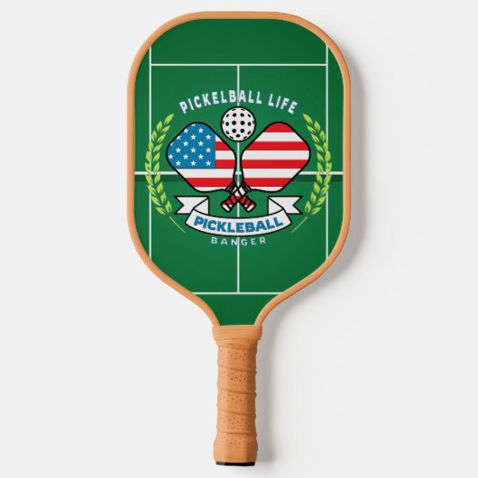 Raquette De Pickleball Pickleball (Verso)