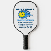 Raquette De Pickleball Pickleball améliore la mémoire drôle (Recto)