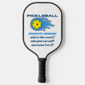 Raquette De Pickleball Pickleball améliore la mémoire drôle (Verso)