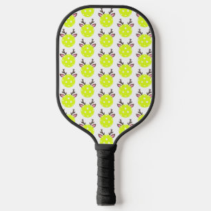 Raquette De Pickleball Pickleball avec Reindeer Antlers. Funny Pickleball
