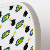 Raquette De Pickleball Pickleball Comics Superhero Initiales Sport Jeu (Détail gauche)