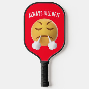 RAQUETTE DE PICKLEBALL PICKLEBALL DE CONCEPTION EMOJI TRÈS MAD