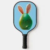 Raquette De Pickleball Pickleball de Pâques - Bunny & Egg Paddle Design (Verso)