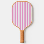 Raquette De Pickleball Pickleball en bande rose - Le Pièce Preppy (Recto)