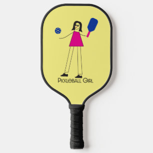 Raquette De Pickleball Pickleball fille Amour amusant