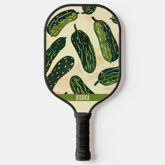 Raquette De Pickleball Pickleball Motif Nom personnalisé Pickleball Paddl (Recto)
