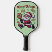 Raquette De Pickleball Pickleball Noël du Père Noël (Verso)