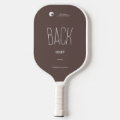 Raquette De Pickleball Pickleball Paddle (Verso)