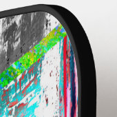 Raquette De Pickleball Pickleball Paddle – Abstract Grid (Détail gauche)