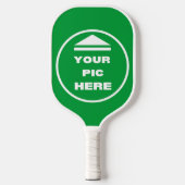 Raquette De Pickleball Pickleball Paddle - Ajouter votre image - Blanc (Recto)
